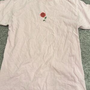 Anti social social club pink t shirt